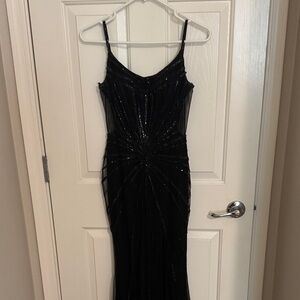 Elegant Black Evening Dress